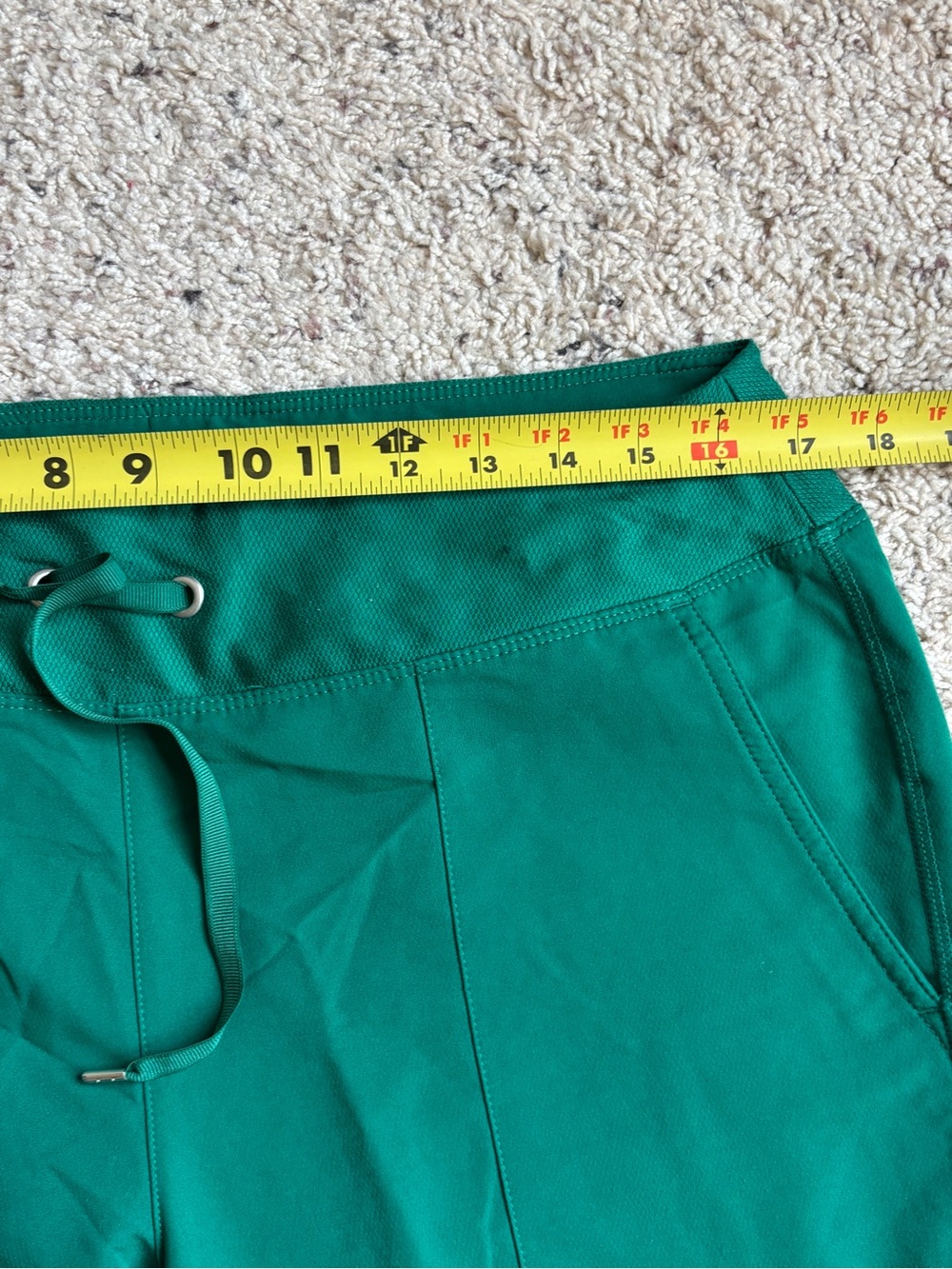 healing hands Emerald Green Women’s M Cargo Drawstring Scrub Pants HH 360 - Picture 7 of 10